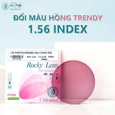 TRÒNG KÍNH ROCKY LENS CẬN ĐỔI MÀU TRENDY 1.56